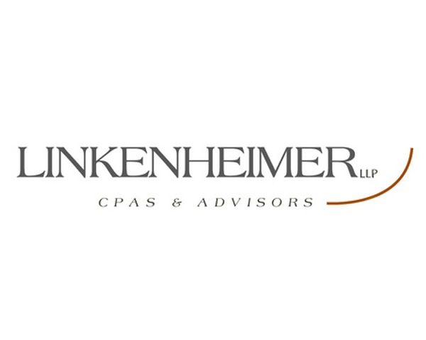 Linkenheimer LLP logo with the text "CPAs & Advisors" beneath the firm name and an orange curved line on the right side.